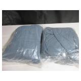 2 Pack Twin/Twin XL Color Baltic French Linen Box Stitch Quilt BOKSER HOME