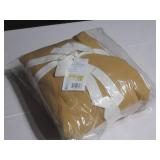 Full/Queen Color Honey 100% French Linen Duvet Cover BOKSER HOME