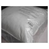 20" x 20" Square Down Alternative White Pillow Insert BOKSER HOME