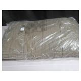 King/Cal King Color Moss French Linen Box Stitch Quilt BOKSER HOME