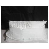 King 2 Pack Soft White Duck Feather & Down Bed Pillow | BOKSER HOME