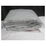 Size King/Cal King Color Shadow Pinstripe 100% French Linen Duvet Cover | BOKSER HOME