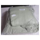 Color Matcha Size King 100% French Linen Sheet Set | BOKSER HOME