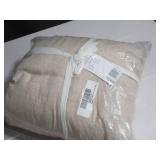 King Color Putty Heather 100% French Linen Sheet Set BOKSER HOME