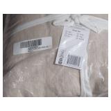 King Color Putty Heather 100% French Linen Sheet Set BOKSER HOME