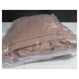 Size King/Cal King Color Clay 100% French Linen Duvet Cover | BOKSER HOME