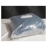 Size King/Cal King Color Baltic 100% French Linen Duvet Cover | BOKSER HOME