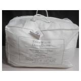 Size Full/Queen Extra Warm 700 Fill Power Luxury White Duck Down Duvet Comforter Insert BOKSER HOME