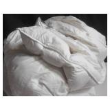 Size Full/Queen Extra Warm 700 Fill Power Luxury White Duck Down Duvet Comforter Insert BOKSER HOME