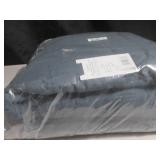 Size Full/Queen Color Baltic French Linen Box Stitch Quilt | BOKSER HOME