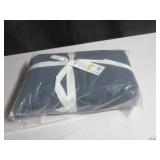 Size King/Cal King Color Baltic 100% French Linen Duvet Cover | BOKSER HOME