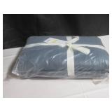 Size King/Cal King Color Baltic 100% French Linen Duvet Cover | BOKSER HOME