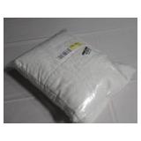 Size 26" x 26" Euro Color White French Linen Box Stitch Quilted Shams