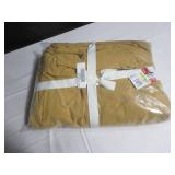 King Cal King Color Honey French Linen and Cotton Duvet Cover