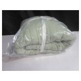 Size Full/Queen Color Matcha  French Linen Channel Stitch Quilt  BOKSER HOME