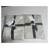 2 Pack Queen Clay 100% Cotton Sateen Flat Sheet Separate | BOKSER HOME