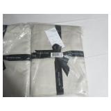 2 Pack Queen Clay 100% Cotton Sateen Flat Sheet Separate | BOKSER HOME