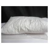 Size King/Cal King Color Cream French Linen Box Stitch Quilt | BOKSER HOME
