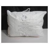 2 Pack Size Standard Soft White Duck Feather & Down Bed Pillow | BOKSER HOME