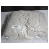 Size Cal King Color Putty Heather 100% French Linen Sheet Set | BOKSER HOME