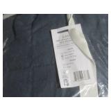 Size Full/Queen Color Baltic French Linen Box Stitch Quilt BOKSER HOME