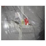 Size Full/Queen Color Pebble Heather French Linen Comforter  BOKSER HOME