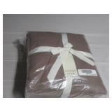 King Color Clove 100% French Linen Duvet Cover BOKSER HOME