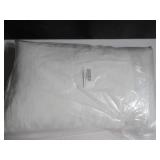 French Linen Decorative Throw Pillow 15 Inch Cream  BOKSER HOME