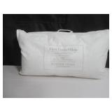 King Firm 700 Fill Power Luxury White Duck Down RDS Certified Machine Washable White Bed Pillow BOKSER HOME