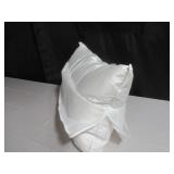 King Firm 700 Fill Power Luxury White Duck Down RDS Certified Machine Washable White Bed Pillow BOKSER HOME