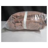 King Color Clay French Linen Box Stitch Quilt BOKSER HOME