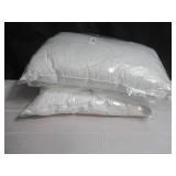 2 Pack Medium 700 fill Power Luxury White Duck Down Machine Washable White Bed PillowBOKSER HOME
