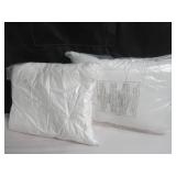 2 Pack Medium 700 fill Power Luxury White Duck Down Machine Washable White Bed PillowBOKSER HOME