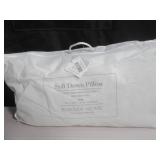 King Soft 700 Fill Power Luxury White Duck Down  Machine Washable White Bed Pillow BOKSER HOME