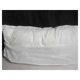 King Soft 700 Fill Power Luxury White Duck Down  Machine Washable White Bed Pillow BOKSER HOME