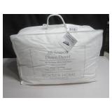 Size King/Cal King All Season 700 Fill Power Luxury White Duck Down Duvet Comforter Insert BOKSER HOME