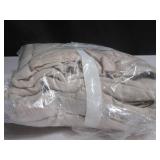 Size Full/Queen Color Putty Heather French Linen and Cotton Duvet Cover & Sham Set BOKSER HOME