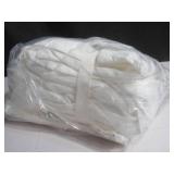 Size Queen Color White 100% French Linen Sheet Set | BOKSER HOME