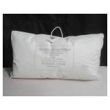 King Soft 700 Fill Power Luxury White Duck Down  Machine Washable White Bed Pillow BOKSER HOME