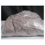 Size Full/Queen Color Clove French Linen Comforter & Sham Set BOKSER HOME