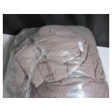 Size Full/Queen Color Clove French Linen Comforter & Sham Set BOKSER HOME
