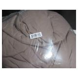 Size Full/Queen Color Clove French Linen Comforter & Sham Set BOKSER HOME