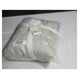 Size King/Cal King Color Putty Heather 100% French Linen Duvet Cover | BOKSER HOME