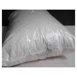 Queen  Soft 700 Fill Power Luxury White Duck Down  Machine Washable White Bed Pillow BOKSER HOME