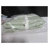 Size King Color Matcha 100% French Linen Bed Skirt BOKSER Home
