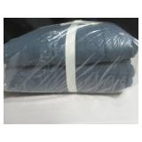 Size Full/Queen Color Baltic French Linen Box Stitch Quilt BOKSER HOME