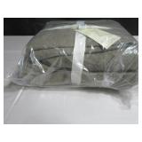 Size King/Cal King Color Moss French Linen and Cotton Duvet Cover & Sham Set BOKSER HOME