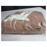Size King/Cal King Color Clay 100% French Linen Duvet Cover BOKSER HOME