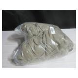Size King/Cal King Color Moss 100% French Linen Duvet Cover | BOKSER HOME