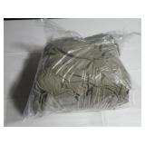 King Color Moss 100% French Linen Bedskirt | BOKSER Home